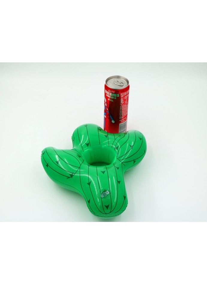 Cactus Shape Inflatable Swimming Pool Portable Cup Holder