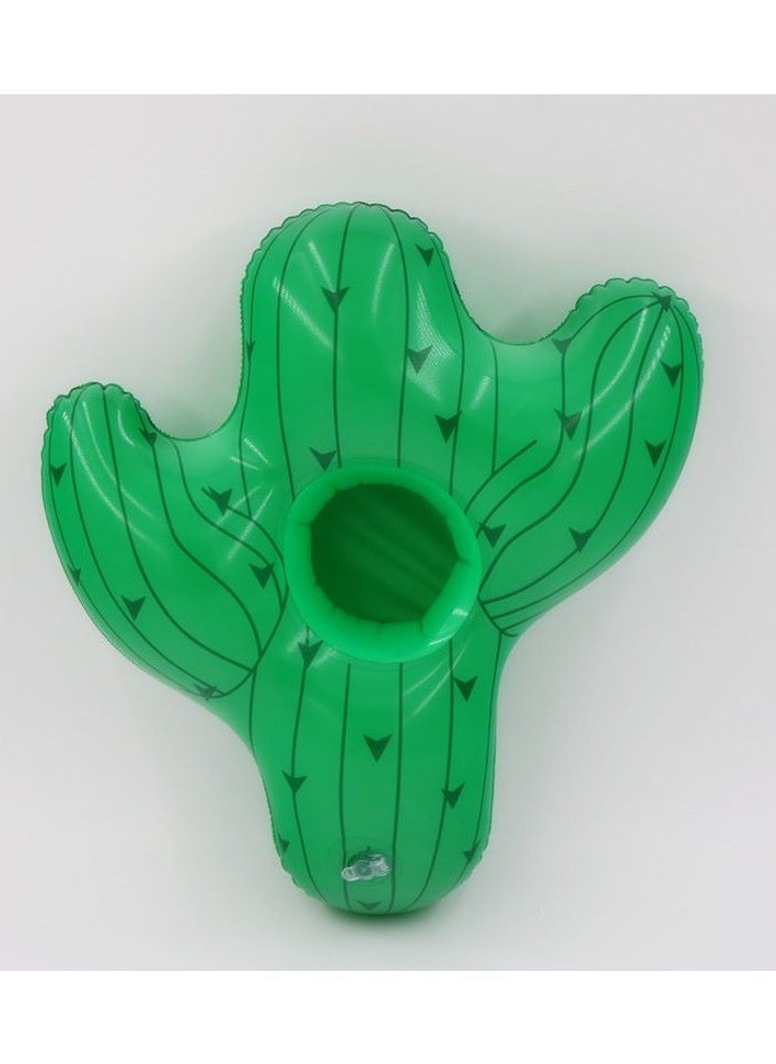 Cactus Shape Inflatable Swimming Pool Portable Cup Holder