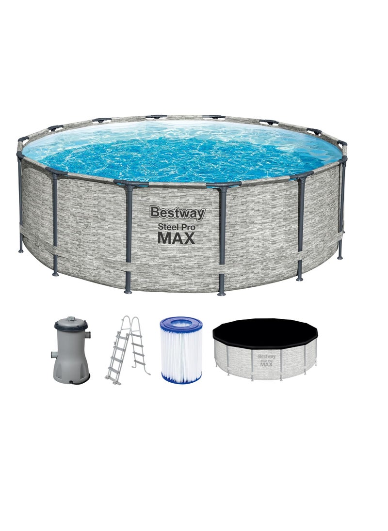 14 inches x 48 inches / 4.27 m x 1.22 m pool set