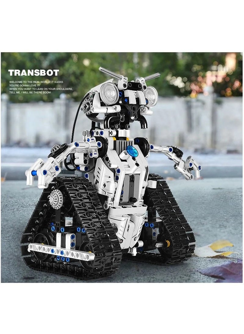 3-in-1 Robot Building Block Set, STEM Project robots, Remote control and APP control ideas, Planet Robot building models, gifts for boys and girls, ages 8 + (606+PCS) mould king 15046