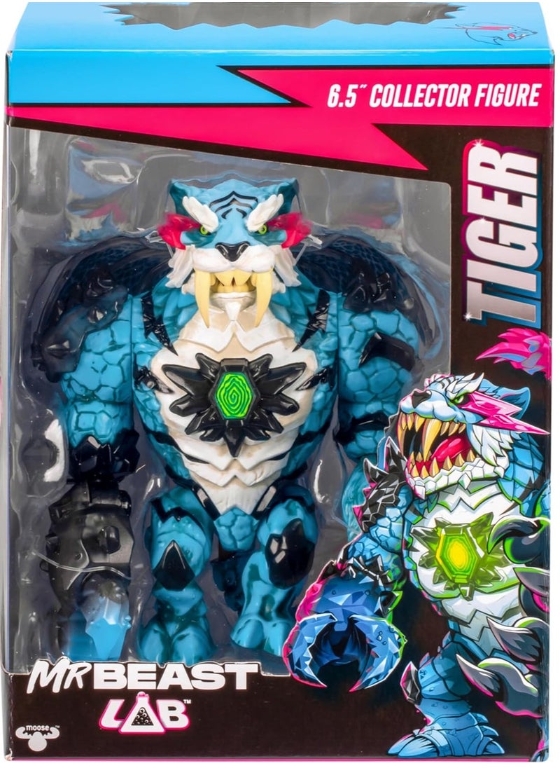 MrBeast Lab Apex Beast Tiger Collector Figure, 6.25