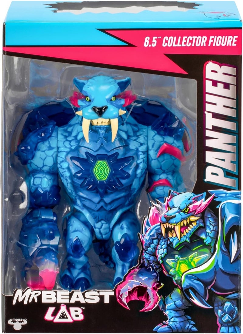 MrBeast Lab Apex Beast Panther Collector Figure, 6.25