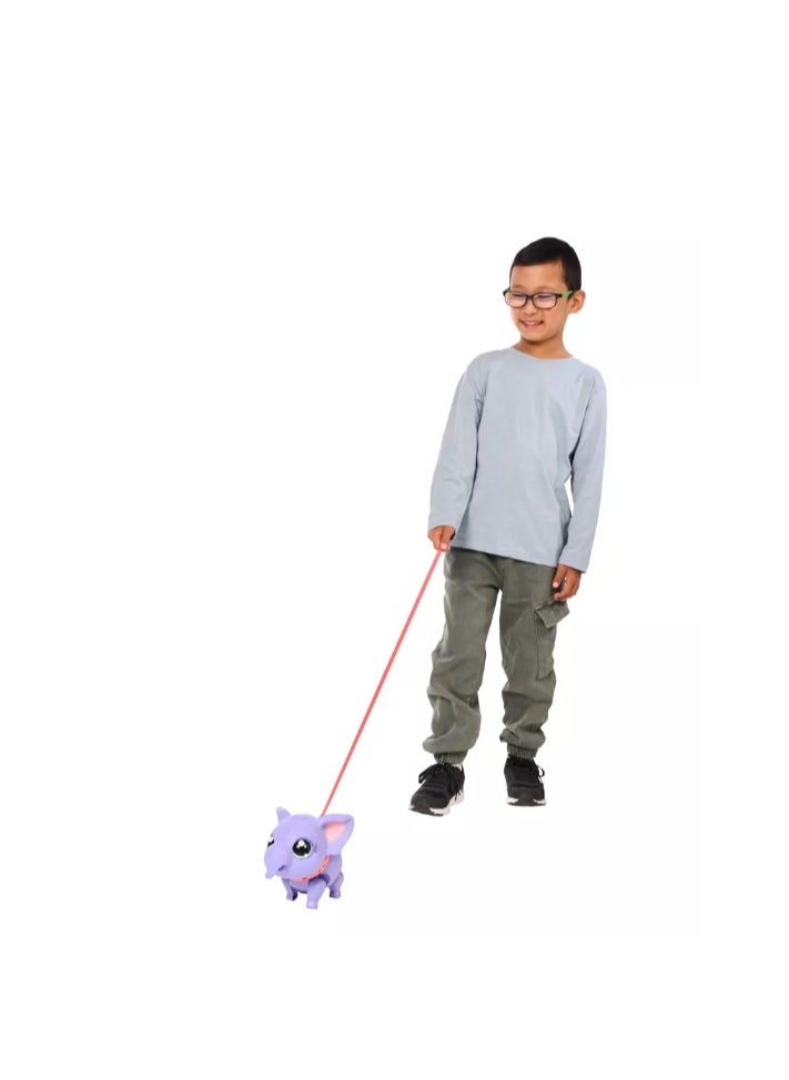 Little Live Pets  Walking My Pet Elephant The Elephant Toy Pet Walks and Dances to the Rhythm of Music, Sounds and Reactions, Interactive Plush Doll, from 4 Years