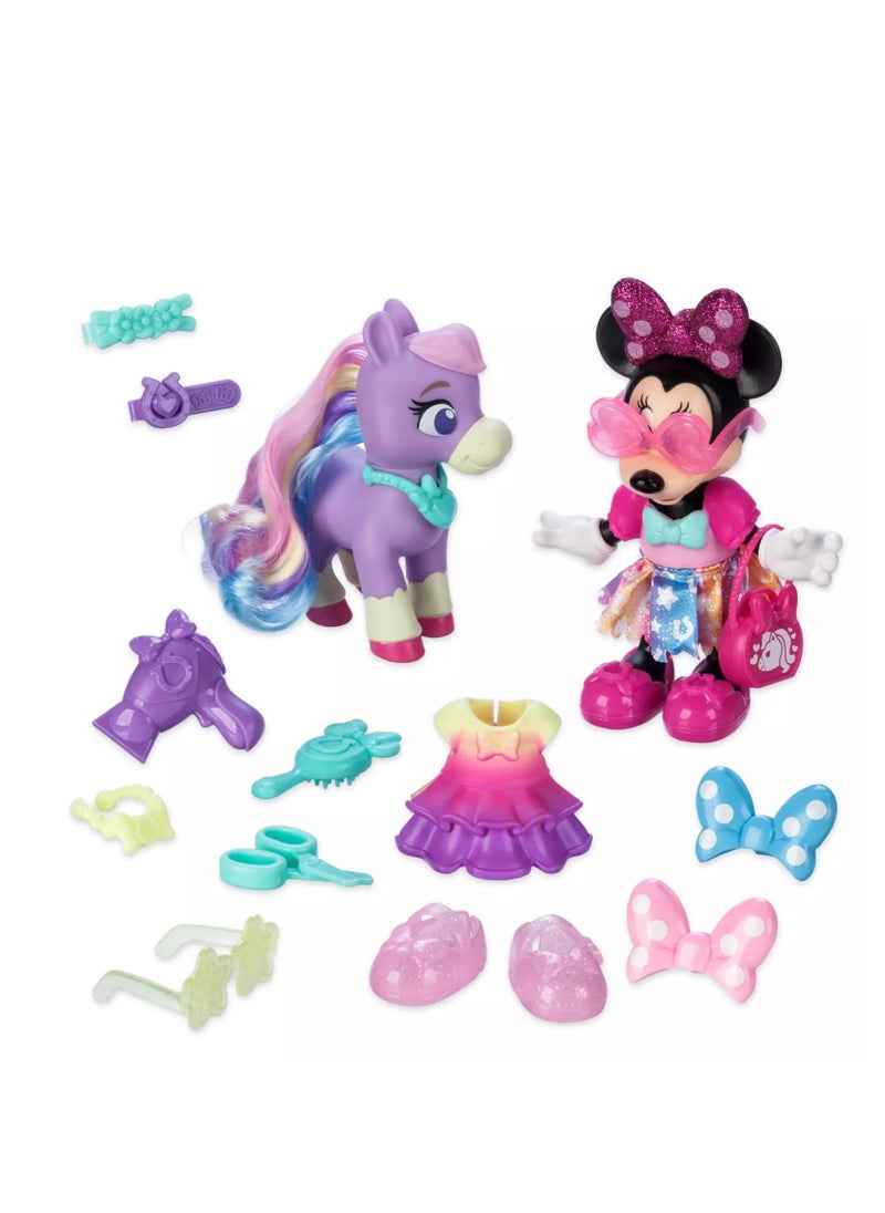 Minnie Mouse Groom & Glam Pony Set 88239