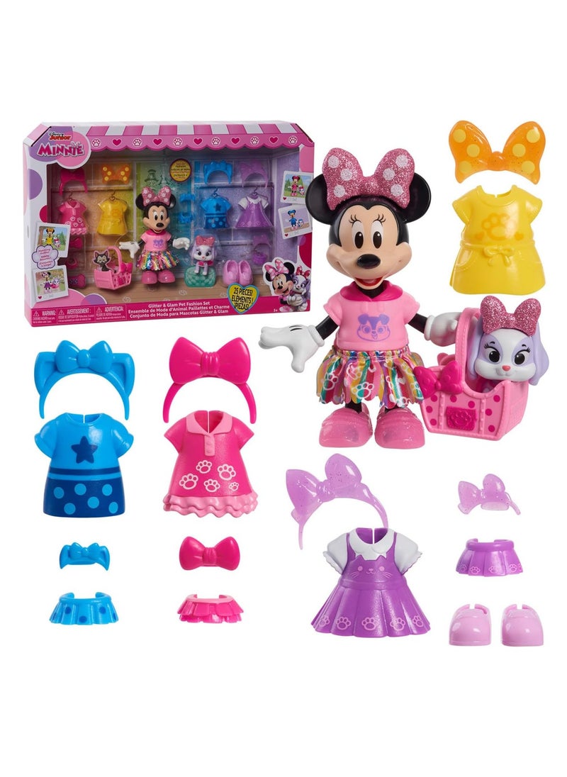 Minnie Glitter & Glam Pet Fashion Set 88189