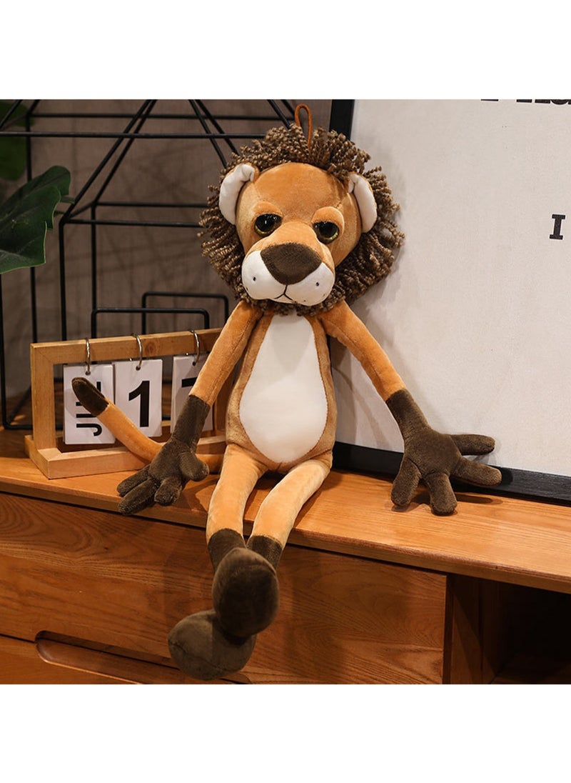 40 CM Cartoon Lion Plush Toy Soft Stuffed Cute Animal Doll For Girls And Boys All Ages Gift