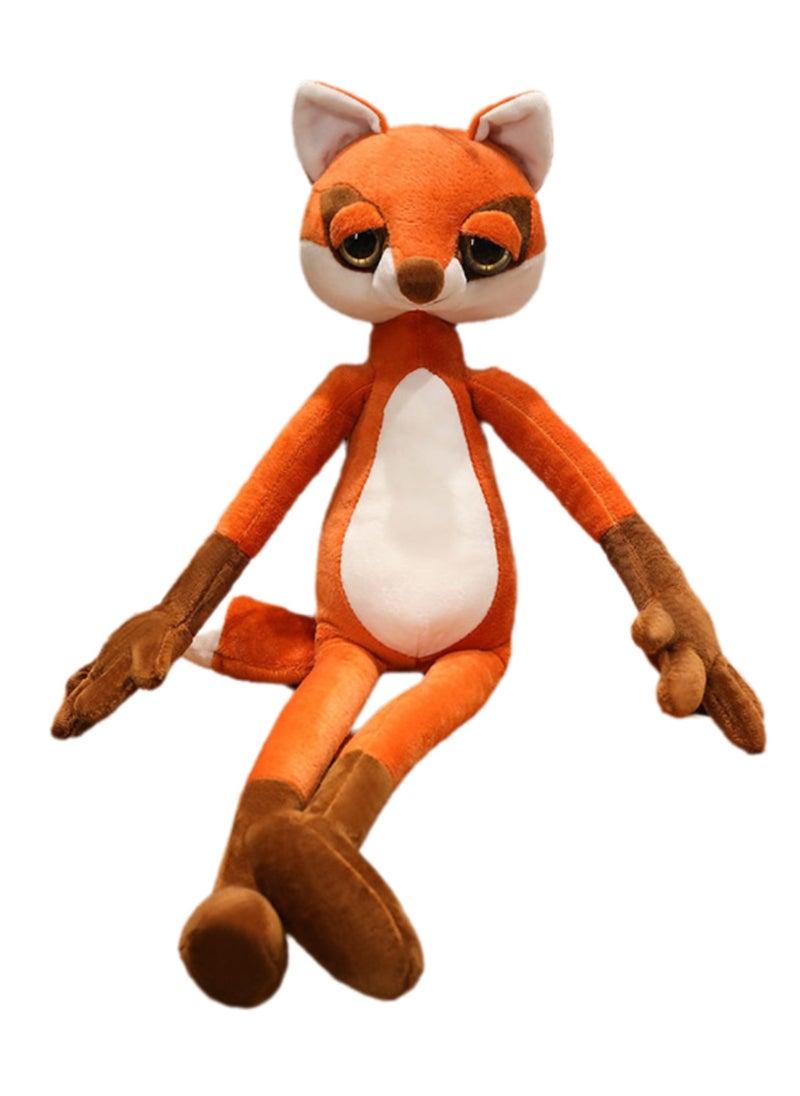 40 CM Cartoon Fox Plush Toy Soft Stuffed Cute Animal Doll For Girls And Boys All Ages Gift