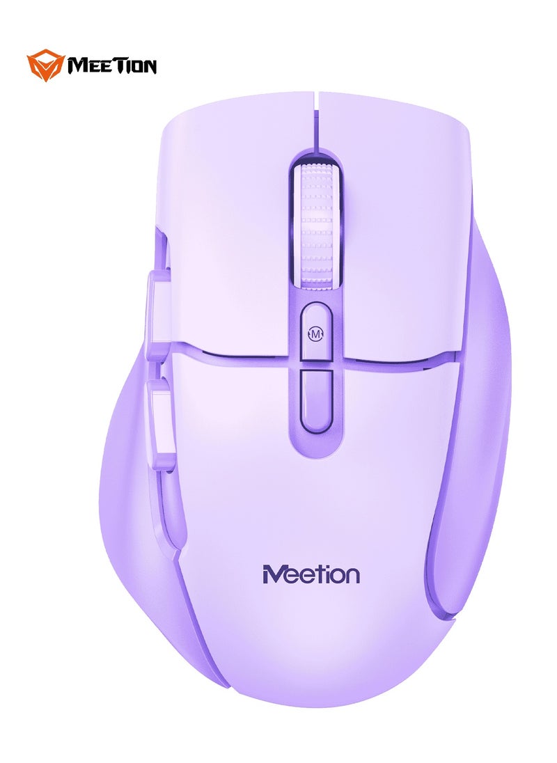 MEETION Wireless Dual-Mode Ergonomic Mouse BTM001 Ergonomic Design 2.4g Bluetooth Dual Mode Multiple Colors Available