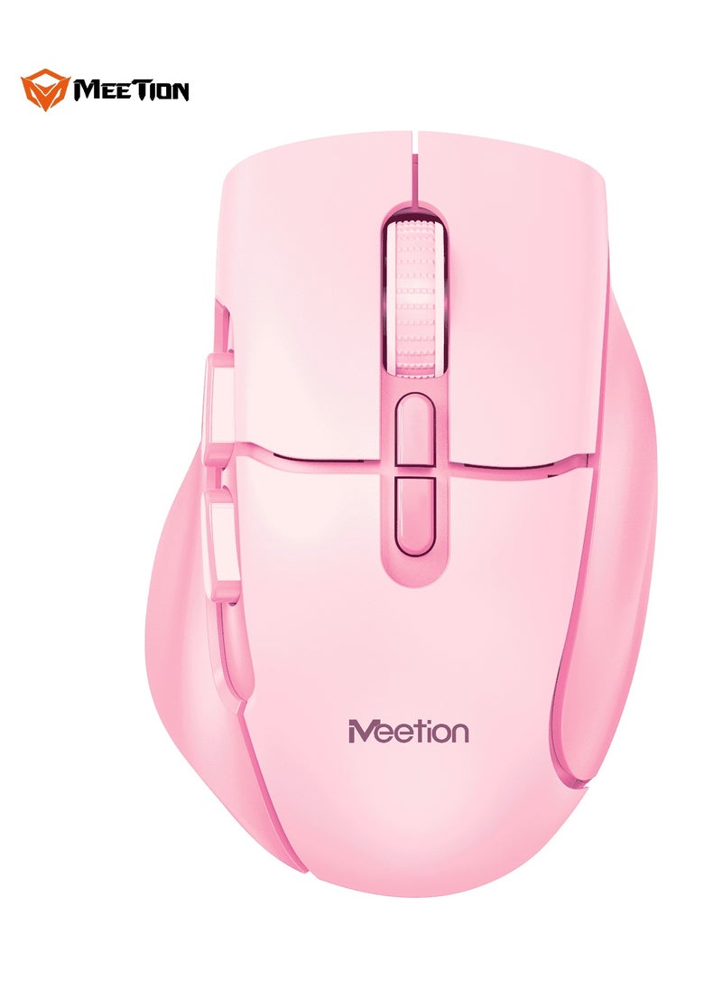 MEETION Wireless Dual-Mode Ergonomic Mouse BTM001 Ergonomic Design 2.4g Bluetooth Dual Mode Multiple Colors Available