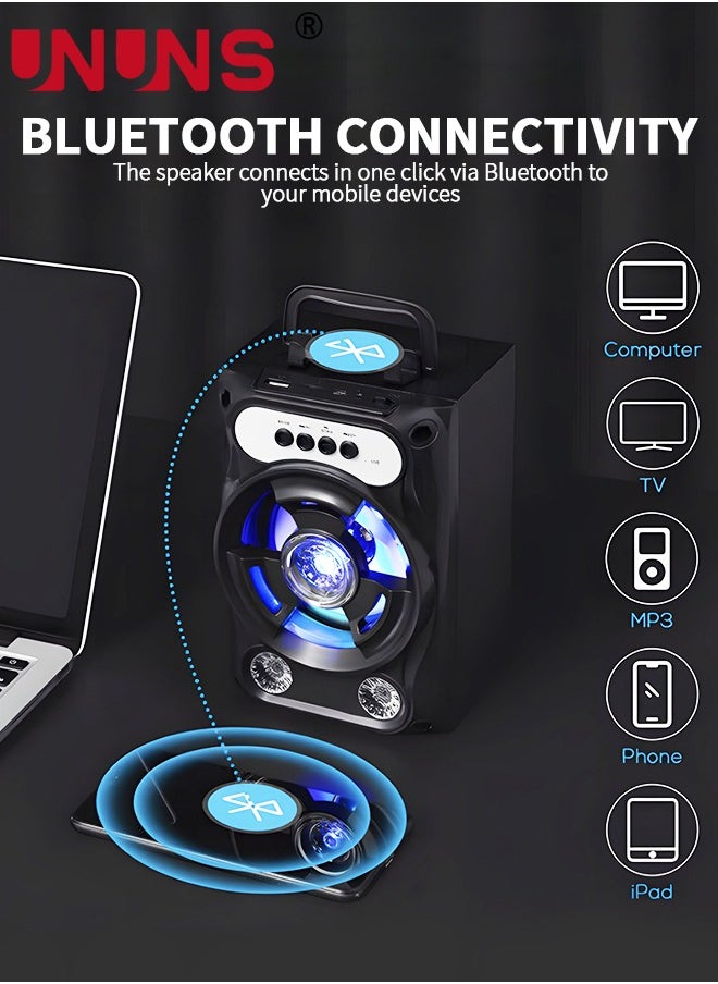Karaoke Machine With 1 Microphone,Portable Bluetooth Karaoke Speaker For TV,Karaoke Machine For Party,Supports TF CardKaraoke Machine With 1 Microphone,Portable Bluetooth Karaoke Speaker For TV,Karaok