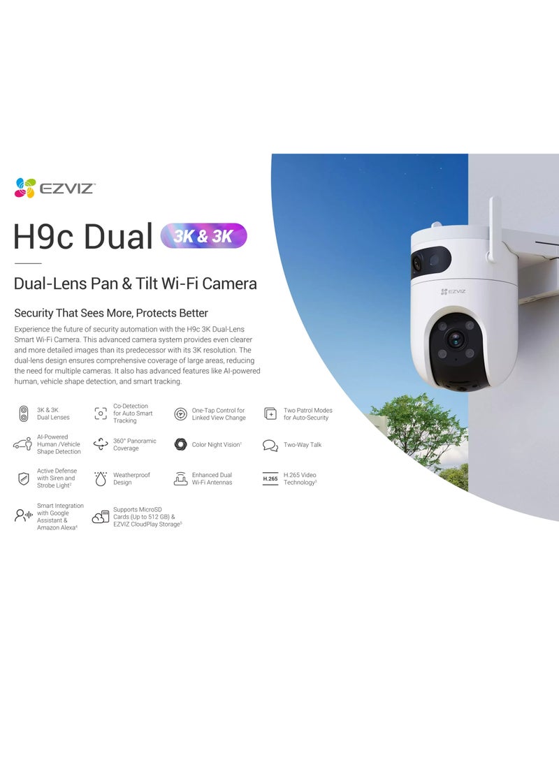 H9C Dual Lens 3K