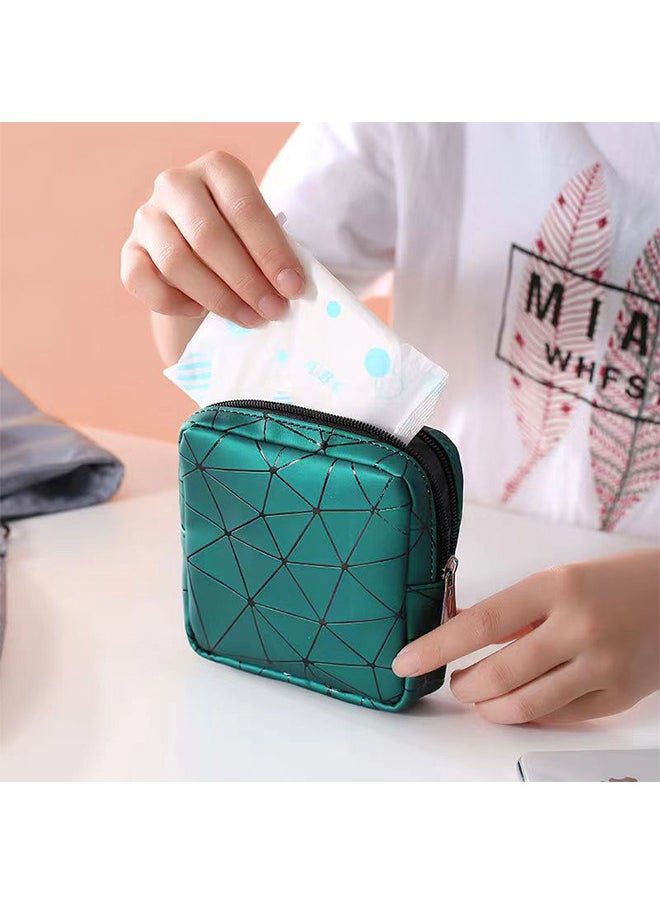 3 Pieces Sanitary Napkin Organizer Menstrual Bag Zip Menstrual Pad Bag Portable Sanitary Napkin Organizer Purse Tampon Holder Teenage Menstrual Bags For Girls Ladies First Period Gifts For Girls