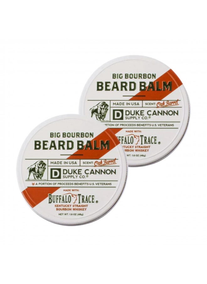 Duke Cannon Big Bourbon Beard Balm - 2 Pack