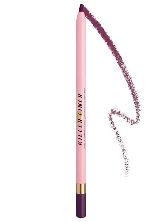 Too Faced Killer Liner 36 Hour Waterproof Gel Eyeliner  Killer Queen - Deep Plum 1.13g