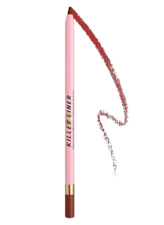 Too Faced Killer Liner 36 Hour Waterproof Gel Eyeliner Rustic Spiced Orange 1.2g