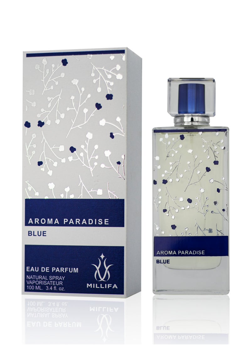 AROMA PARADISE BLUE by Millifa (100ml), Eau de Parfum, Luxurious, Premium Parfum for Unisex