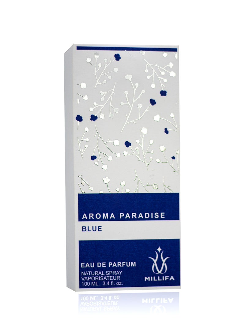 AROMA PARADISE BLUE by Millifa (100ml), Eau de Parfum, Luxurious, Premium Parfum for Unisex