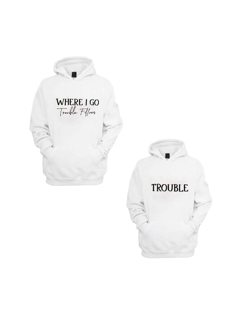 Valentines Day Couples Hoodies-Comfortable Hoodies For Boyfriend,Girlfriend,Husband Or Wife-Cute Outfits For Valentine's Day