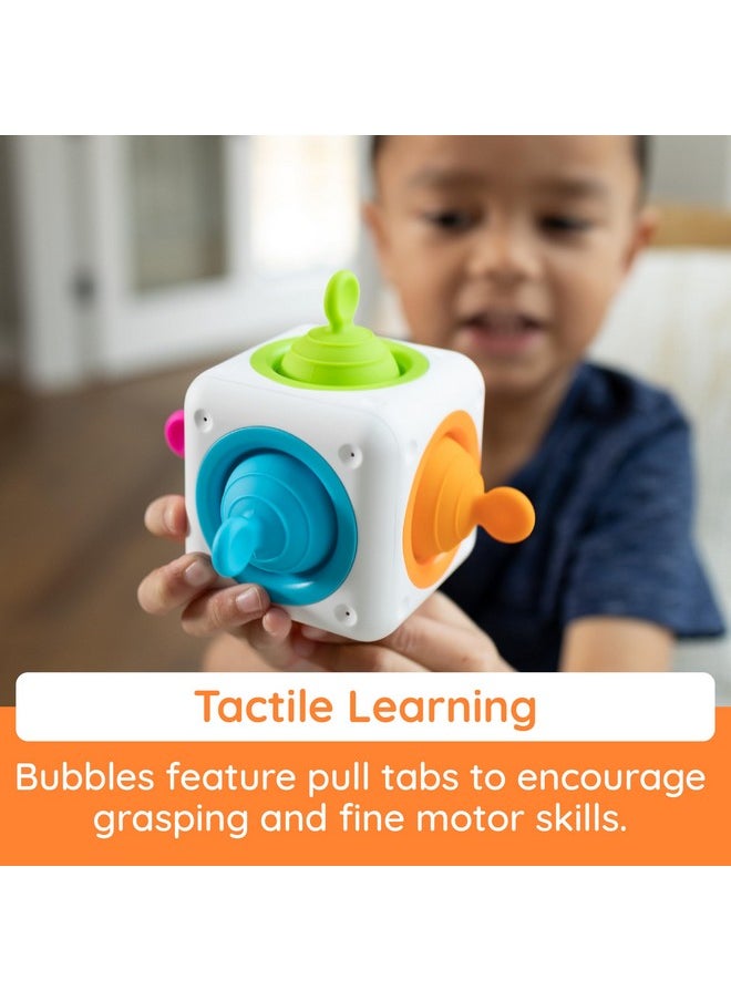 Tugl Cube - Popping Fidget Cube For Toddlers, Kids, Teens, Adults