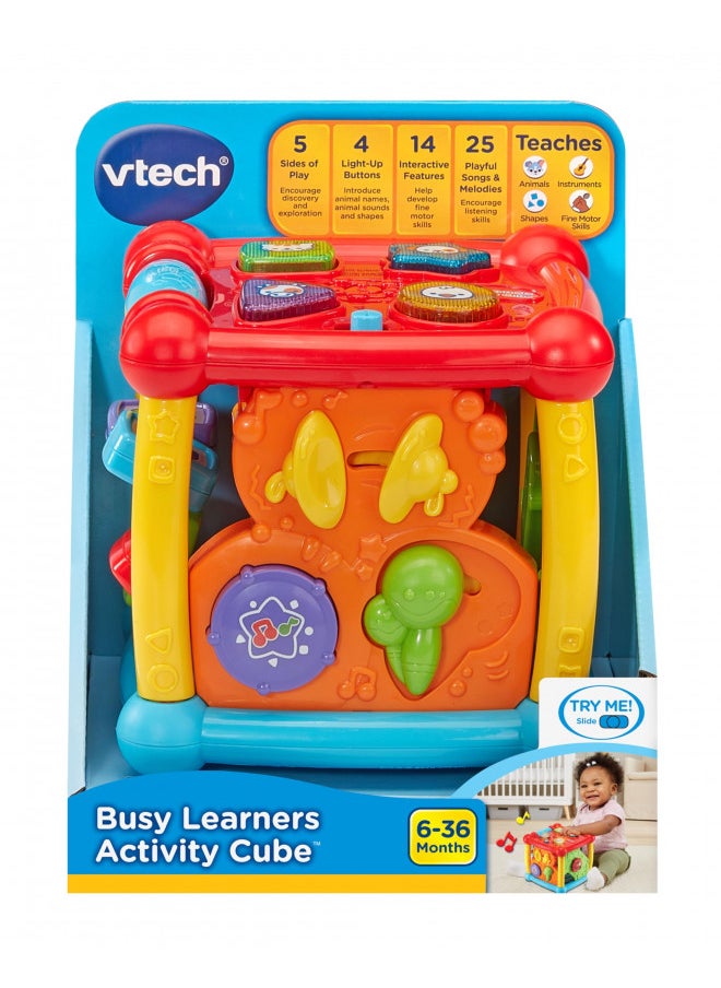 VTech Busy Learners Activity Cube, Multicolor