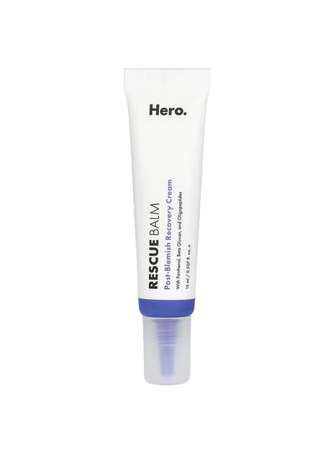 Rescue Balm, Post Blemish Recovery Cream, 0.507 fl oz (15 ml)