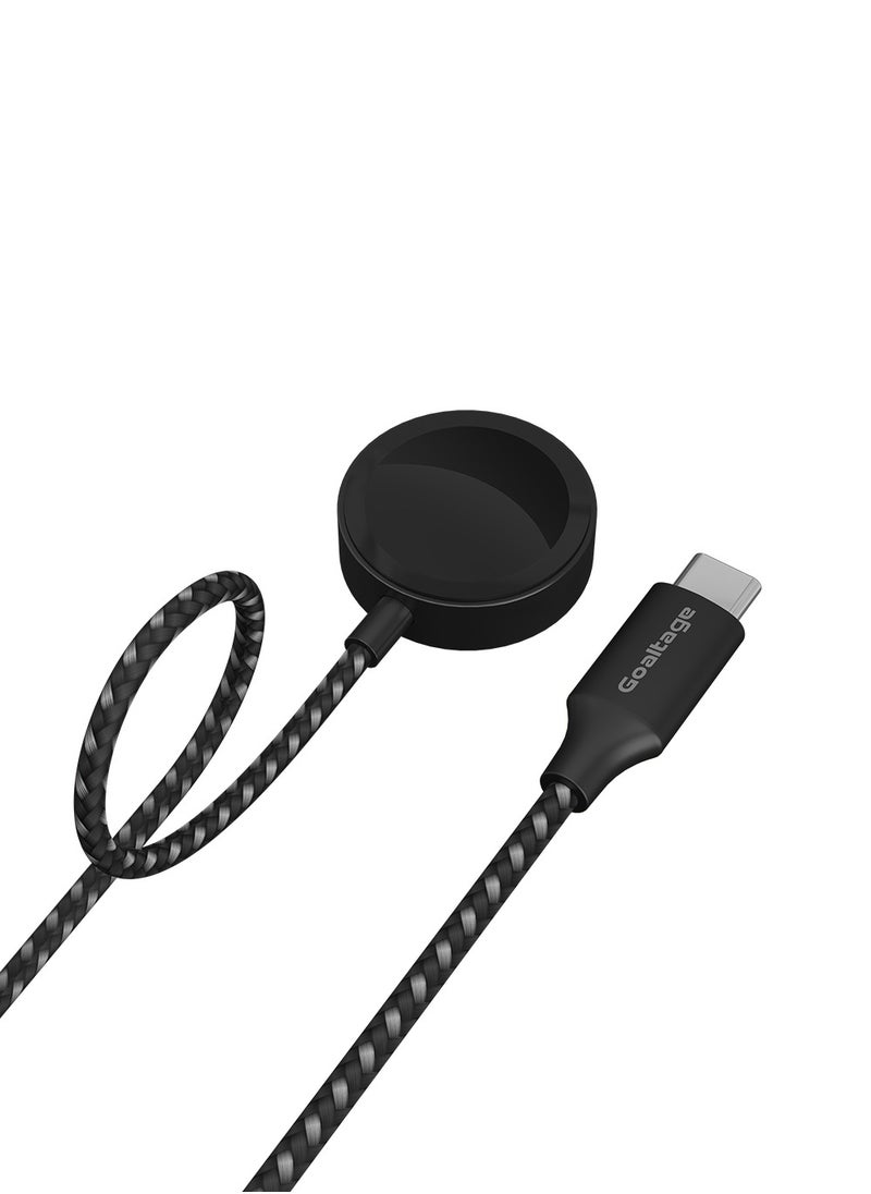 CA05 Apple Watch to USB-C Fast Charging Cable with Over-Current, Over-Voltage, Over-Temperature Protection and Braided Design