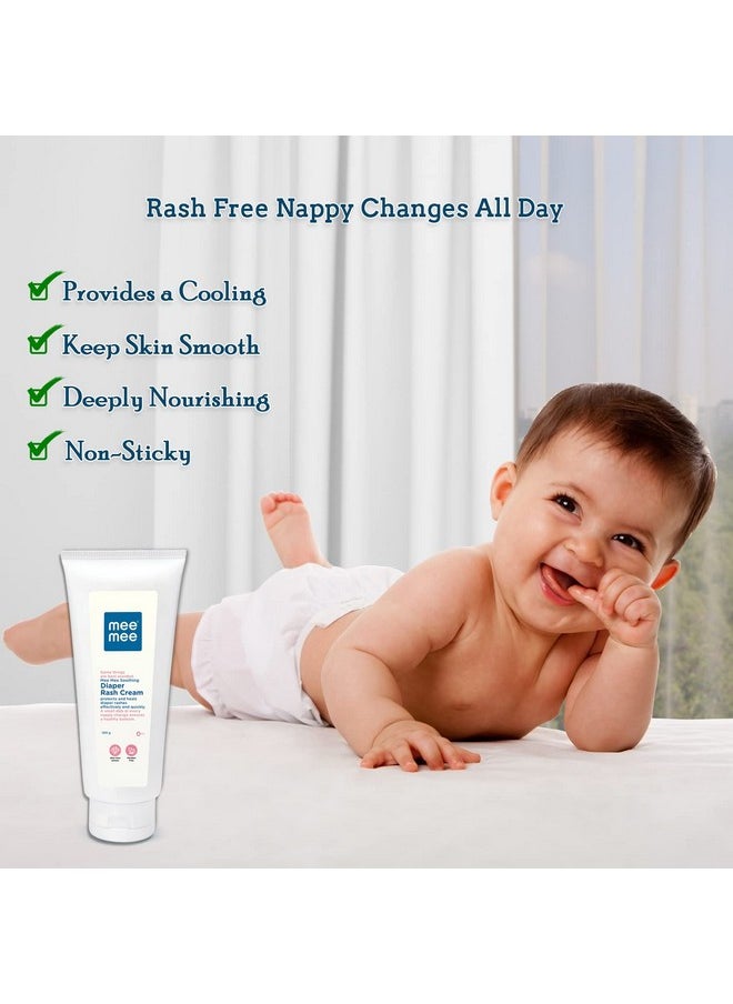 Baby Nappy Cream Duo: Natural Diaper Rash Relief With Aloe Vera | 100G X 2 Pack