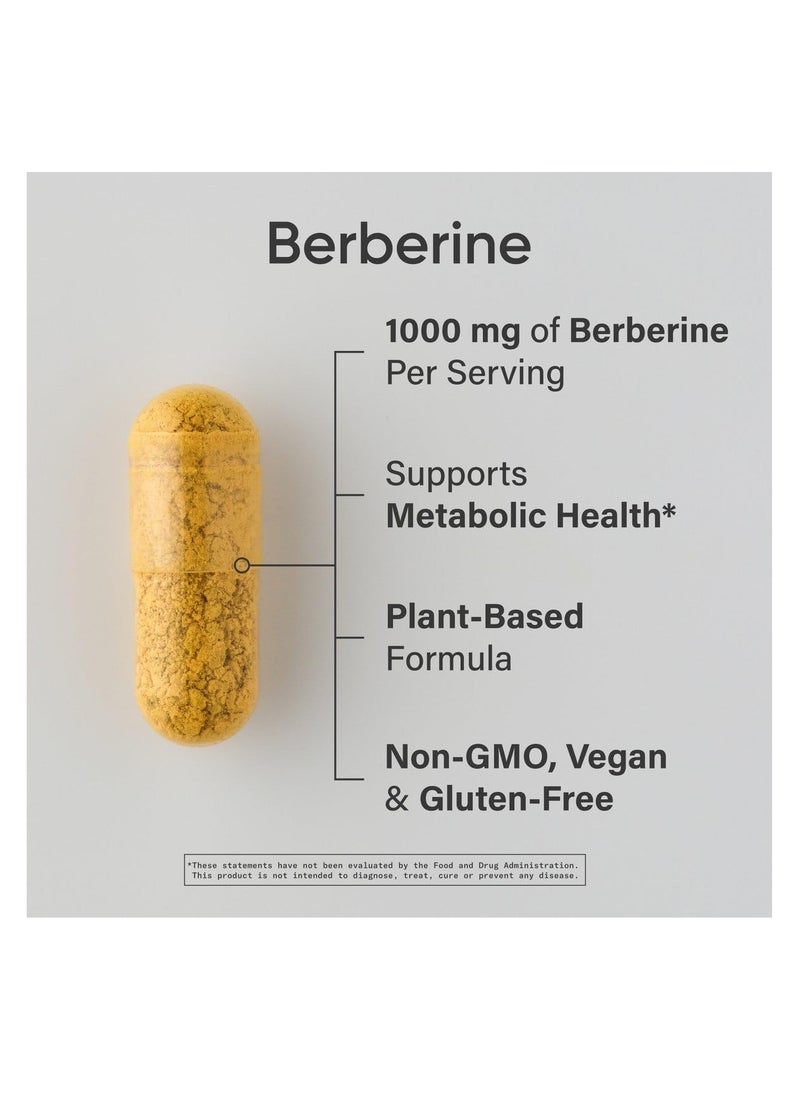 SR Berberine Plant Based 500mg per Serving 60 veggie capsules