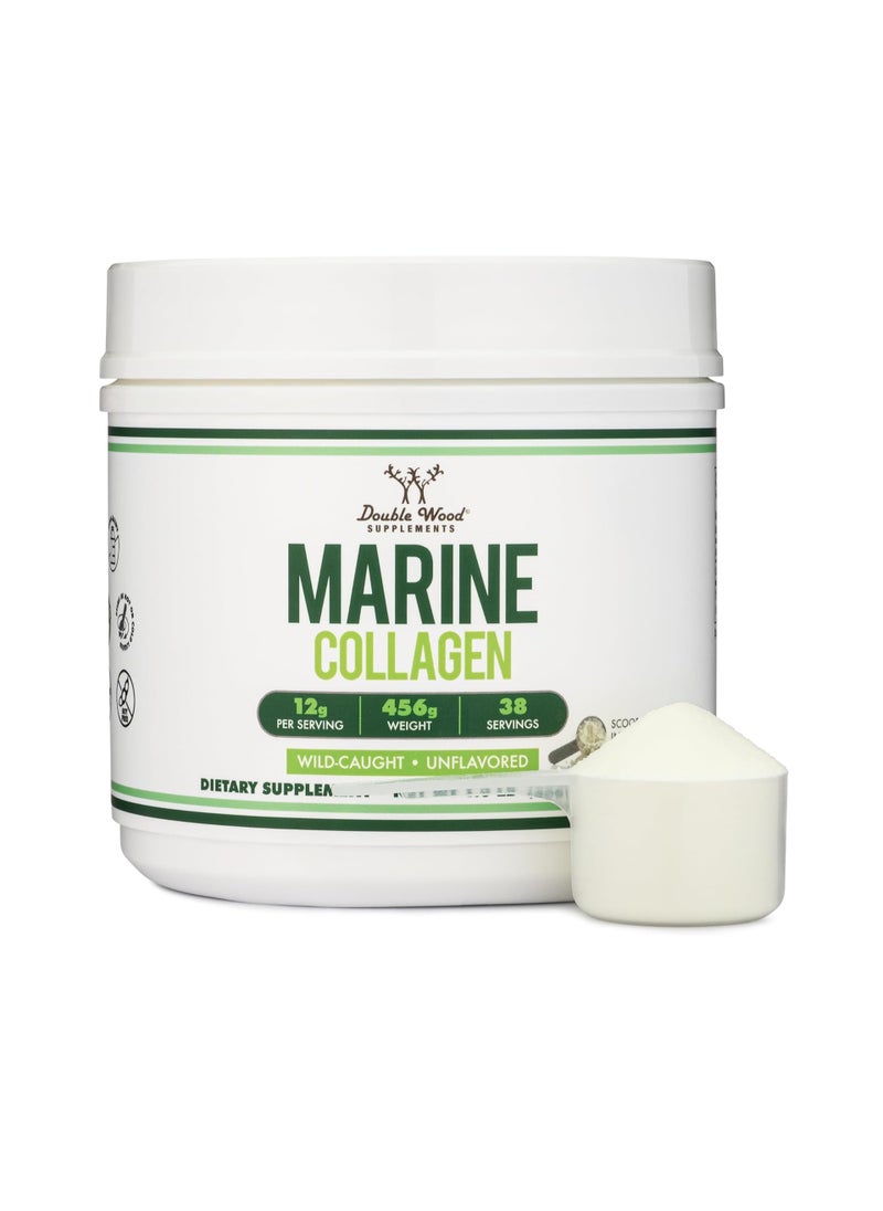 Marine Collagen Powder Wildcaught Unflavored 38 Servings 1 lbs