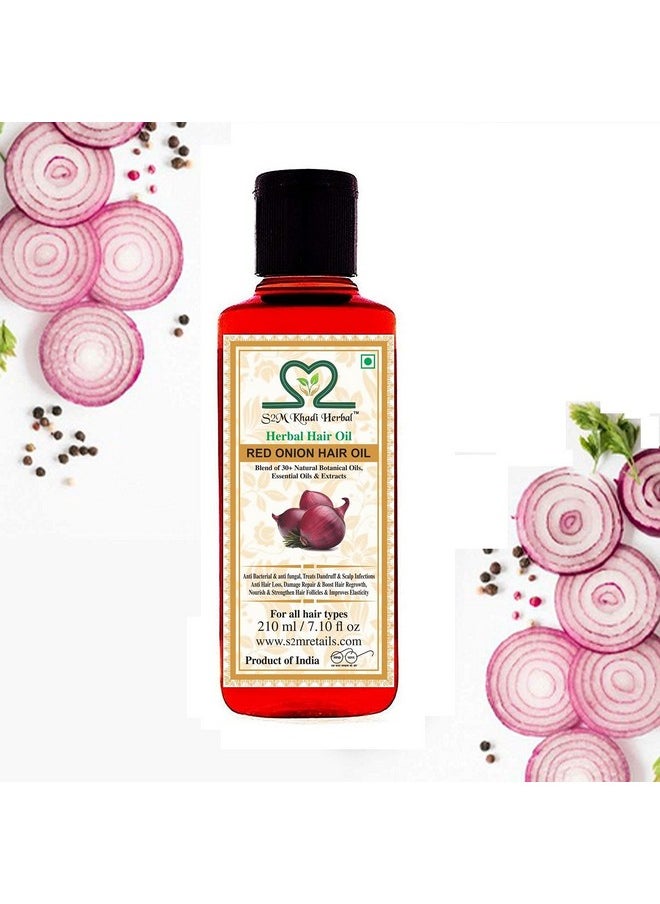 Ayurvedic Hair Care Kit - Shikakai Shampoo + Red Onion Hair Oil 210 Ml Each