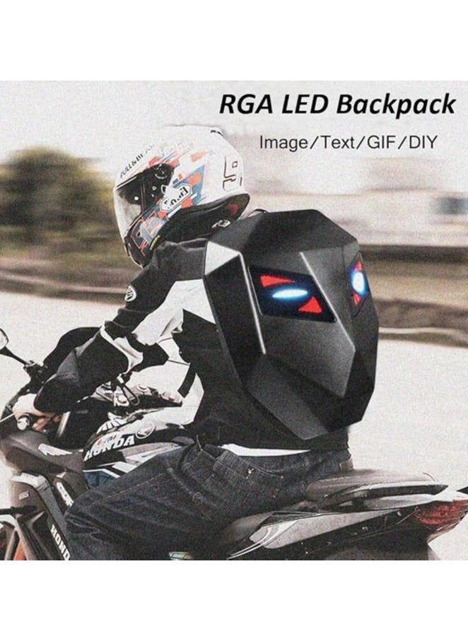 new backpack for  knight iron man backpack with screen show for rider