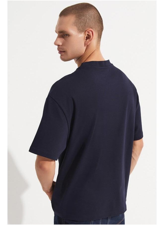 June Men Oversize Tshirt Navy