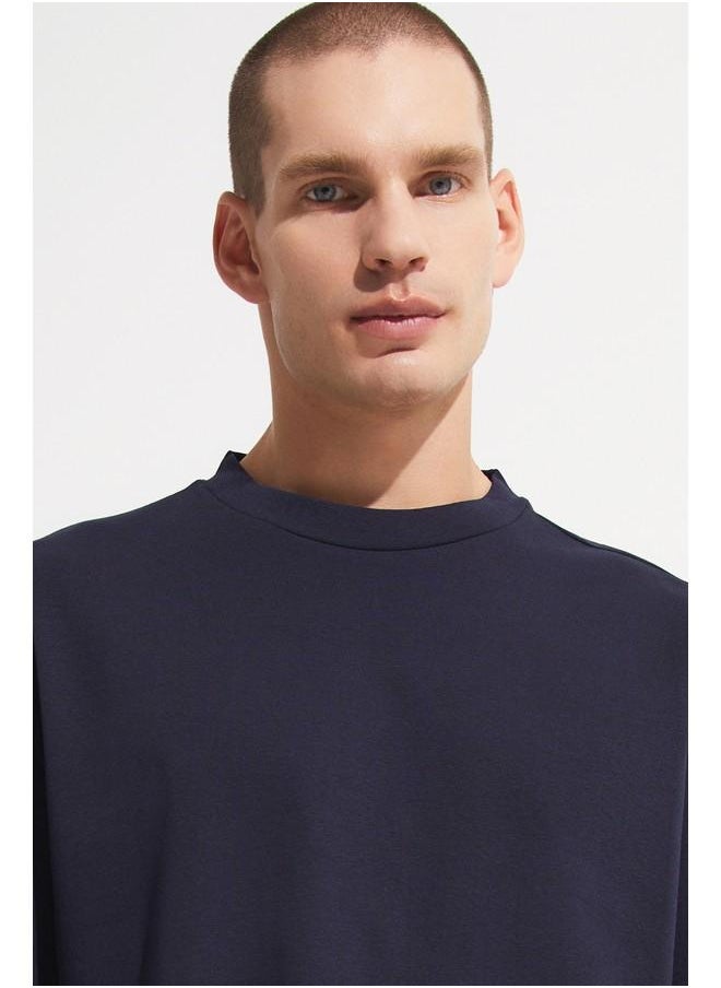 June Men Oversize Tshirt Navy