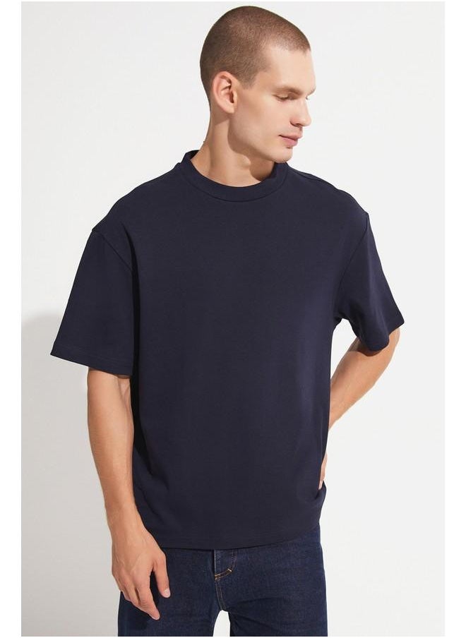 June Men Oversize Tshirt Navy