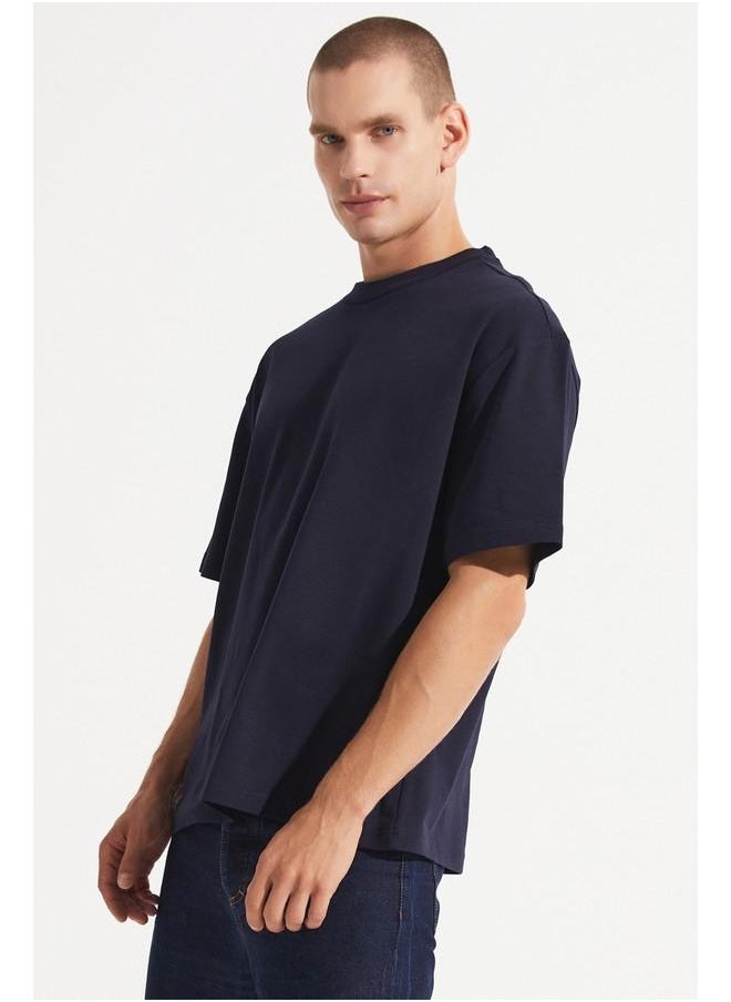 June Men Oversize Tshirt Navy