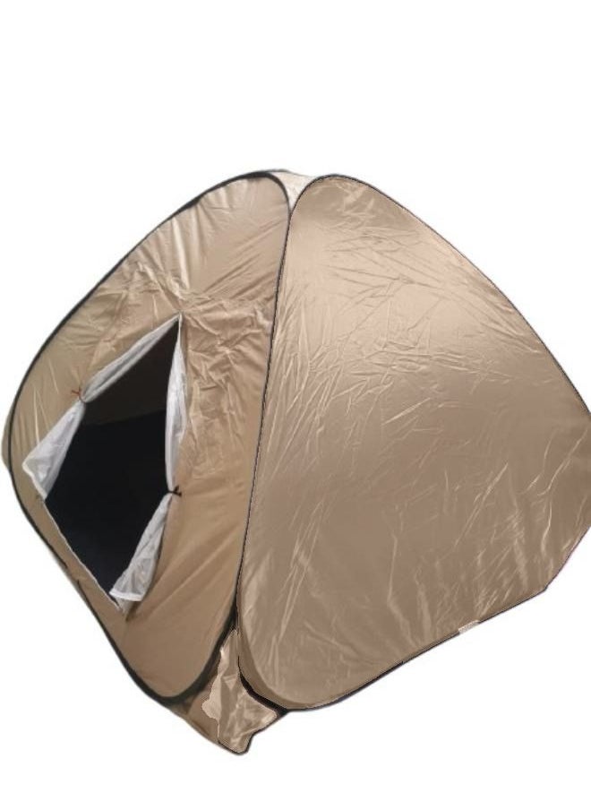 Double Person Instant Pop-Up Tent, for Camping Tent Automatic Quick Release Waterproof Outdoor Fishing Sun Shade Picnic BBQ Beach Size: 2*2*1.35m