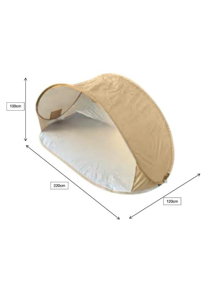 Instant Pop Up Beach Tent Lightweight UV Protection Sun Shelter Tent