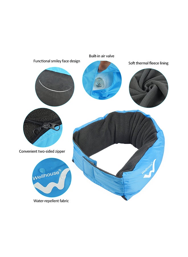 Portable Multifunctional 3-in-1 Travel Pillow Neck Pillow Scarf Blanket For Camping Airplane Car Trips 0.305kg