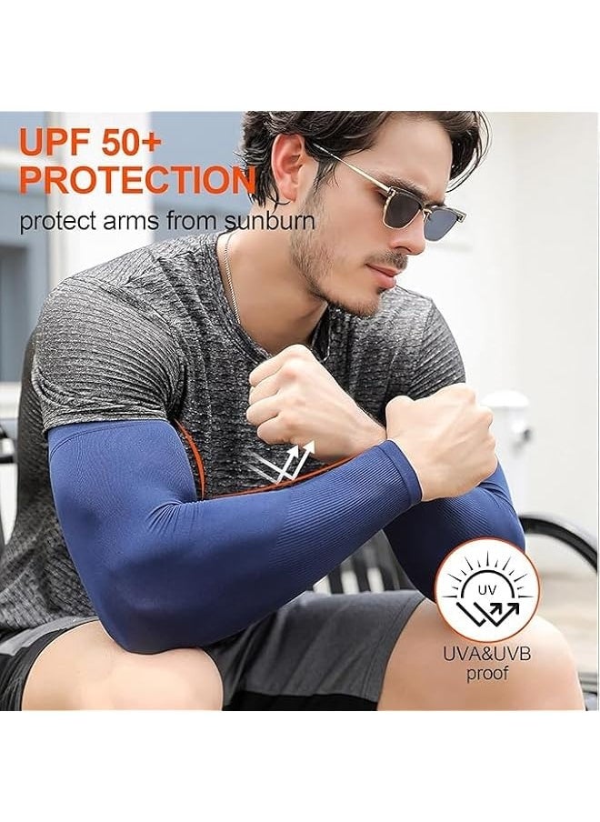 Arm Sleeves for Women Men Youth|UPF 50 Arm Warmers UV Sun Protection Arm Cooling Sleeves, One Size Sun Protection Arm Sleeve Cover Tattoo