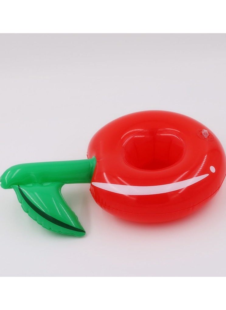 Cherry Shape Inflatable Swimming Pool Portable Cup Holder