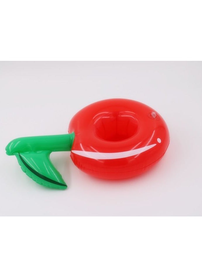 Cherry Shape Inflatable Swimming Pool Portable Cup Holder