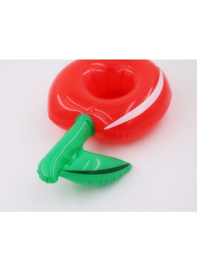 Cherry Shape Inflatable Swimming Pool Portable Cup Holder