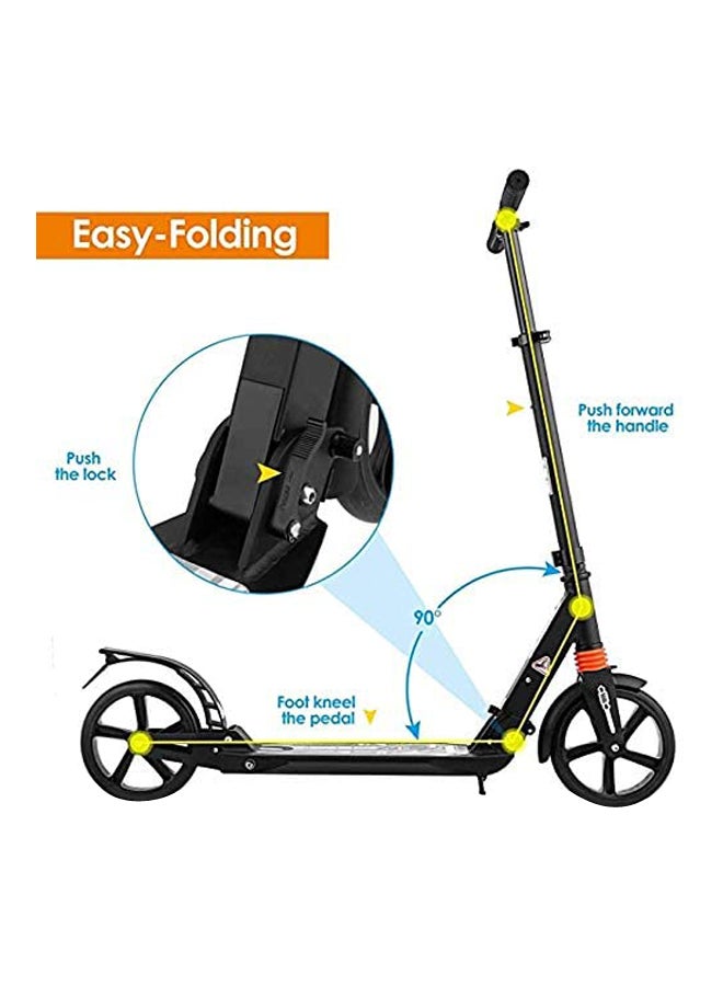 Folding Adult Scooter 85.3x31.8x13.8cm