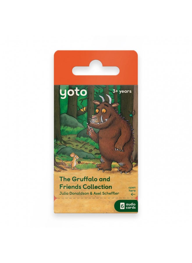 Yoto Gruffalo & Friends Collection by Julia Donaldson 6 Kids Audiobook Cards for Use Player & Yoto Mini Bluetooth Speaker, Fun Educational Daytime & Bedtime Stories for Children Ages 3+