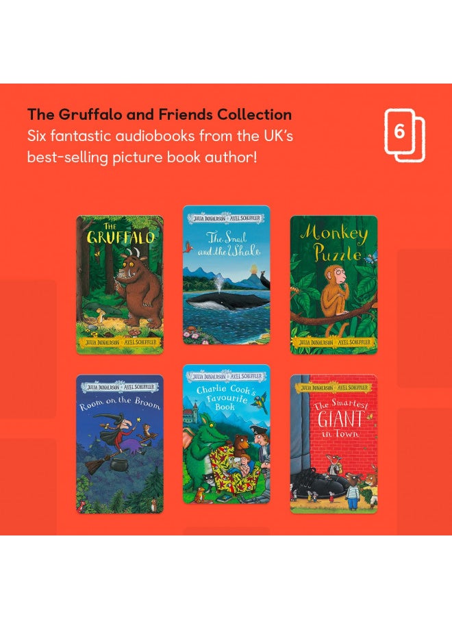 Yoto Gruffalo & Friends Collection by Julia Donaldson 6 Kids Audiobook Cards for Use Player & Yoto Mini Bluetooth Speaker, Fun Educational Daytime & Bedtime Stories for Children Ages 3+