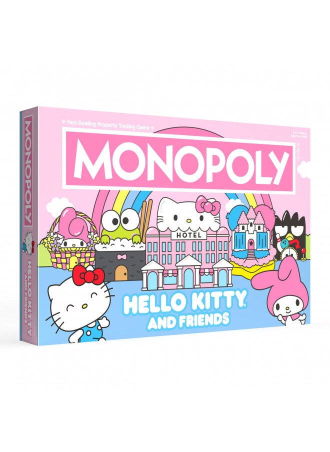 Monopoly: Hello Kitty and Friends,6 players