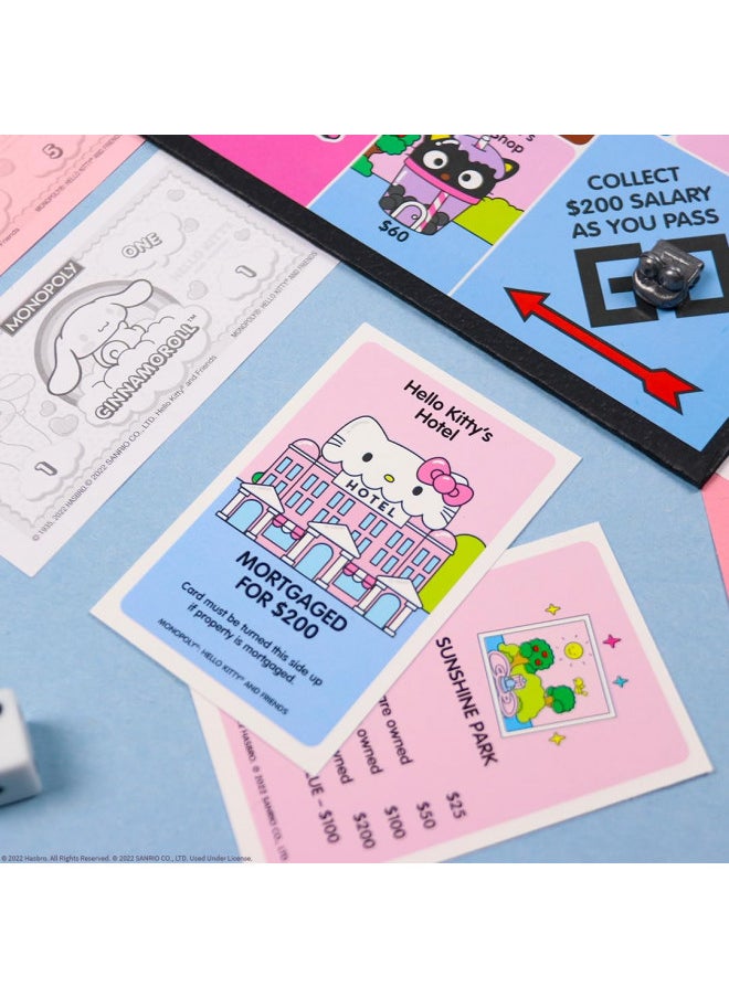 Monopoly: Hello Kitty and Friends,6 players