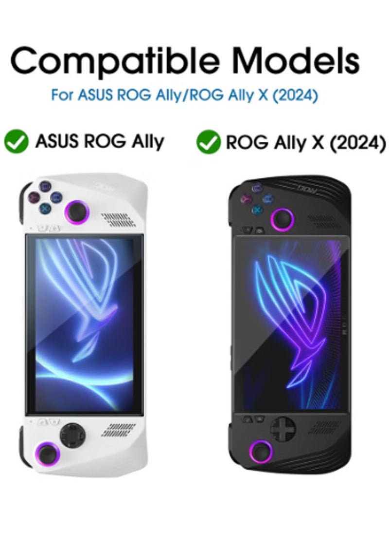 3 pcs - Screen Protector Glass for ASUS ROG Ally 2023/ASUS ROG Ally X 2024 Gaming Handheld 7 inch, Premium 9H Tempered Glass Screen Protector for ROG Ally/ROG Ally X 7 inch