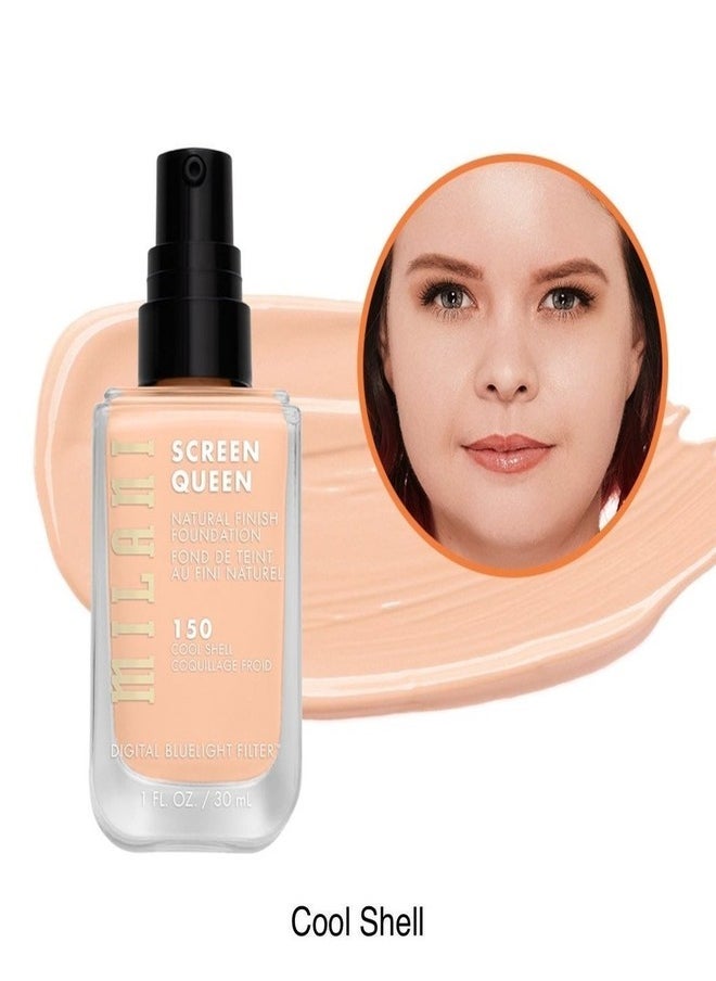 Milani Screen Queen Foundation - 150 Cool Shell 30ml