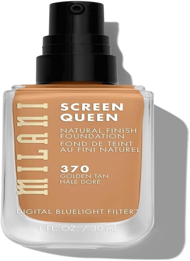 Milani Screen Queen Foundation - 370 Golden Tan 30ml